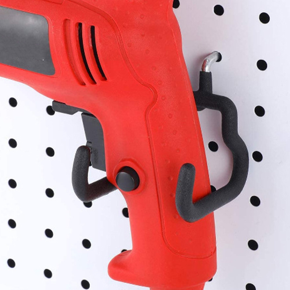 Workshop Tools Organizer - 4Pcs Heavy Duty Steel Rubber Pegboard