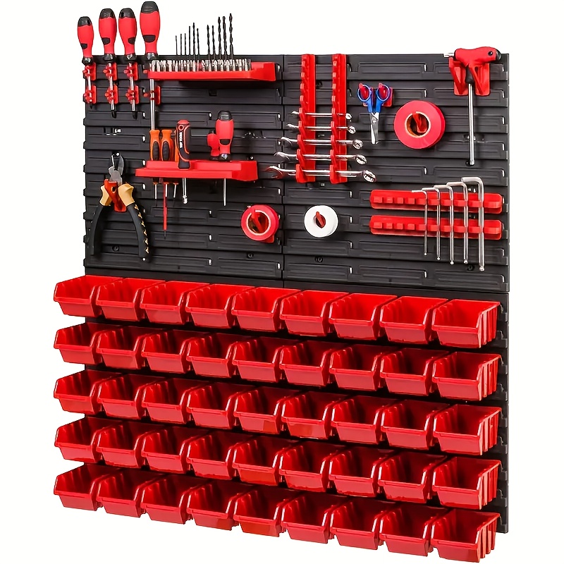 Workshop Tools Uses - 54pcs Tool Organizer Rack, Screwdriver, Wrench