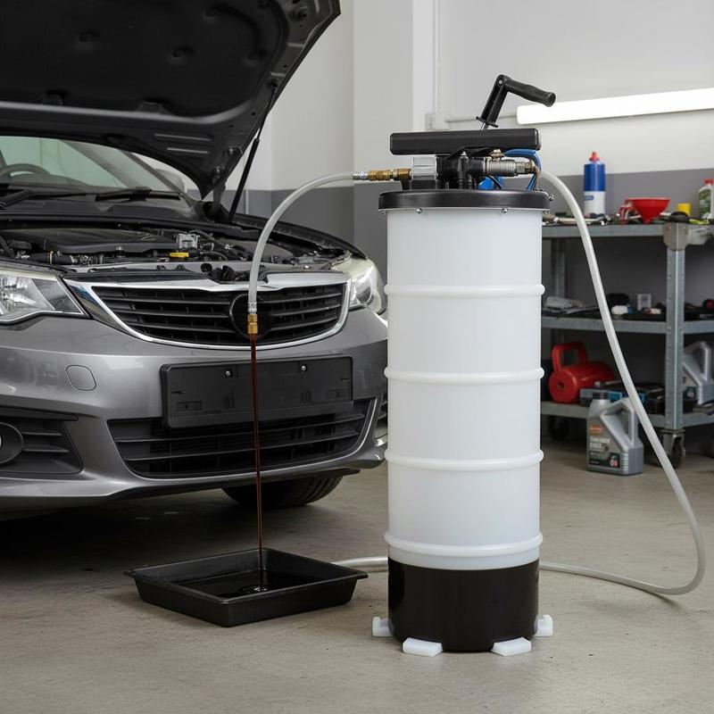 Workshop Tools And Equipment - Free Shipping-Oil Change Pump 6.5 Liters