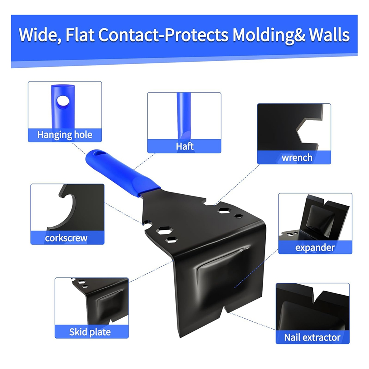 Tools Work - A002 Tile Trim Puller Base Plate,