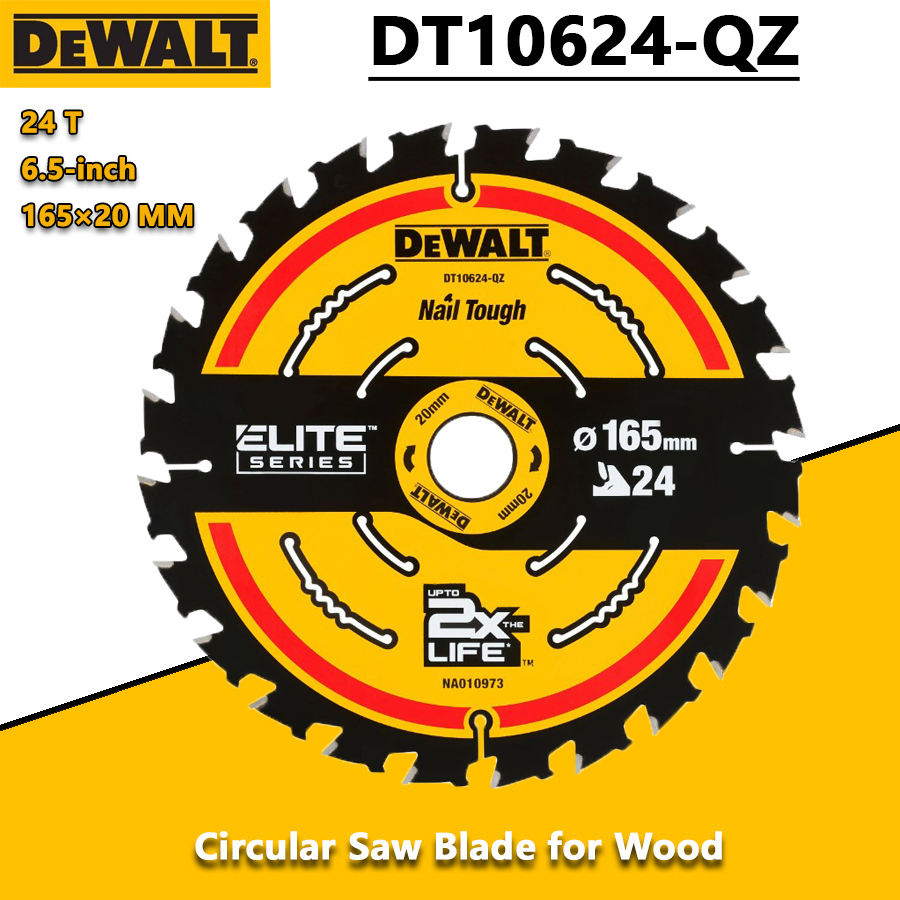 Tools Work - DEWALT DT10624-QZ 1/3pcs 24T Construction Circular