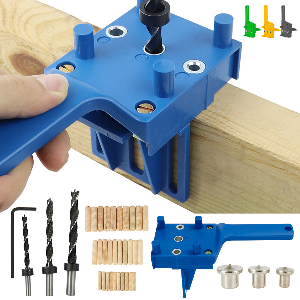 Pocket Hole Jig - Tootise Woodworking Pocket Hole Jig Drill