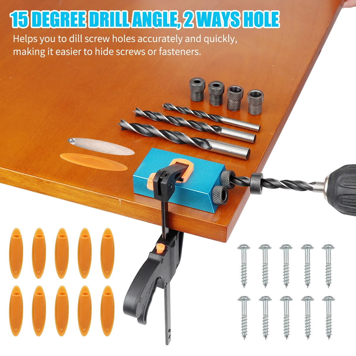 15 Degree Angle Locator Diagon – обзор и цена Pocket Hole Jig