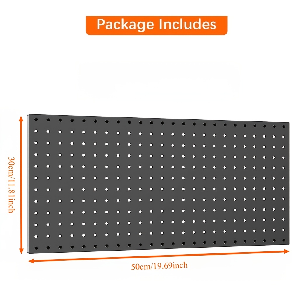 2/4 Pack Metal Pegboard Wall P – обзор и цена Workshop Tools Shelf