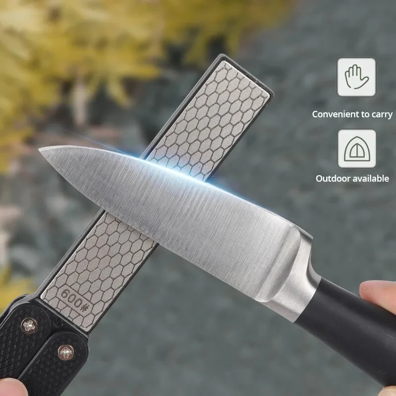 1pc Portable Double Side Grind – обзор и цена Sharpening Stone Whetstone