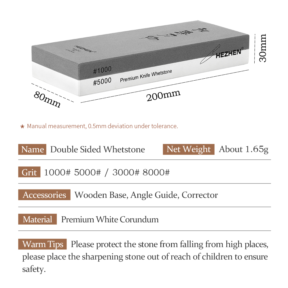 HEZHEN Kitchen Knife Diamond S – обзор и цена Sharpening Stone Whetstone