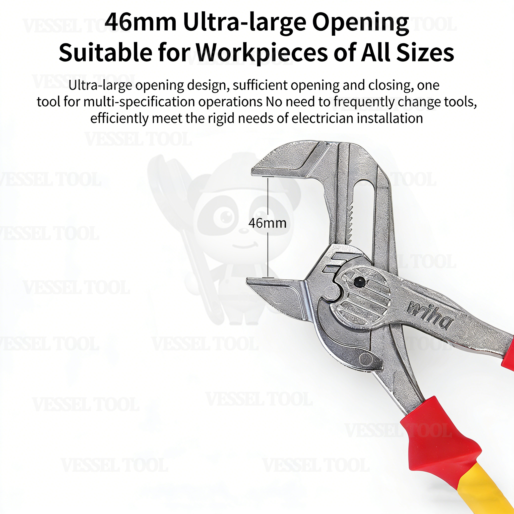 WIHA Insulated Pliers Wrench a – обзор и цена Tools Vn