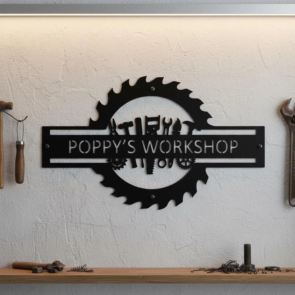 Custom Garage Name Sign,Worksh – обзор и цена Tools Name In Workshop