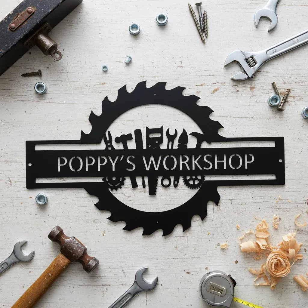 Custom Garage Name Sign,Worksh – обзор и цена Tools Name In Workshop