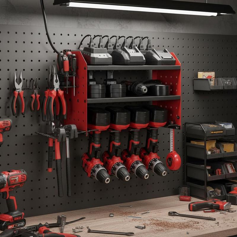 Electric Tool Storage Cabinet  – обзор и цена Power Tools In Workshop