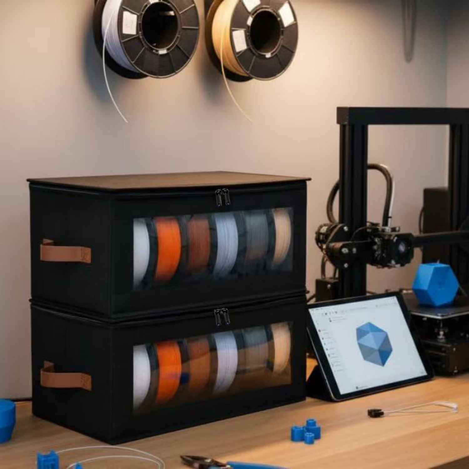 1/2/4pcs 3D Printer Filament S – обзор и цена Workshop Tools Organizer