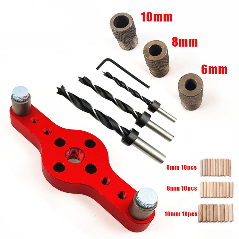 6/8/10mm Alloy Vertical Pocket – обзор и цена Pocket Hole Jig