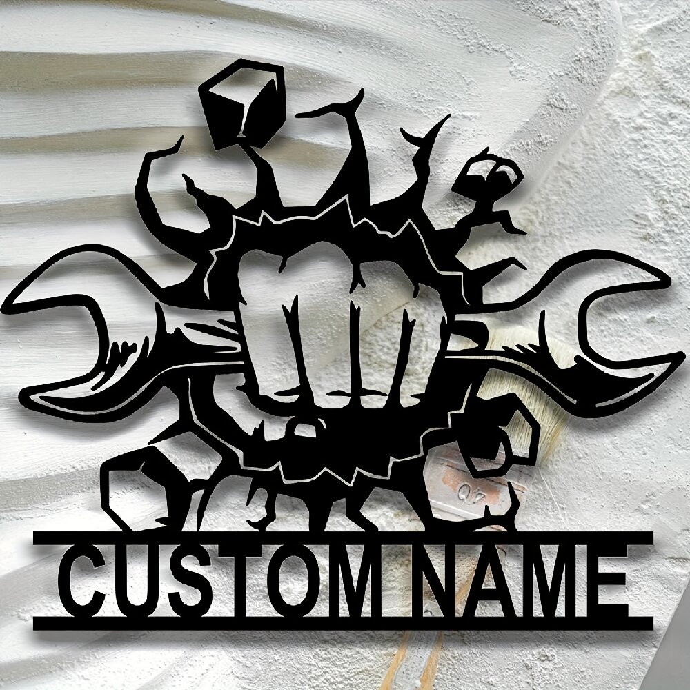 Custom Metal Workshop Wall Sig – обзор и цена Tools Name In Workshop
