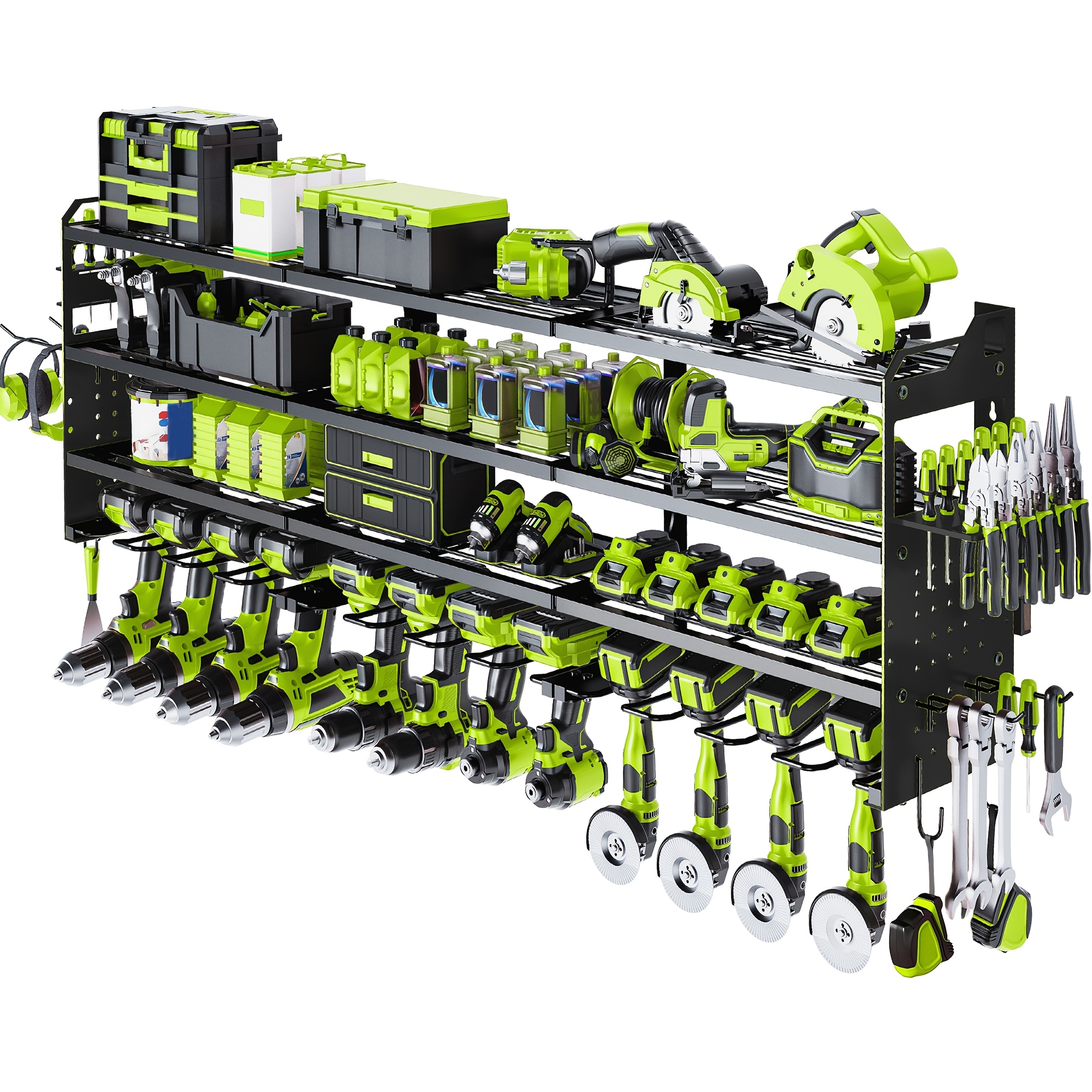 4 Layer Power Tool Organizer W – обзор и цена Workshop Tools Shelf