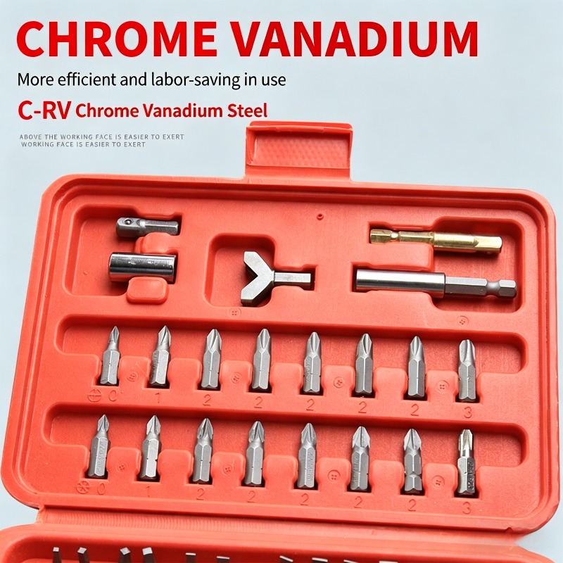 100PCS Screwdriver Bit Set, Ho – обзор и цена Workshop Tools Uses