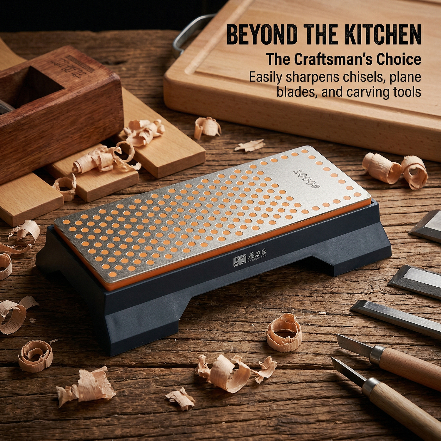 Dual-Sided Diamond Sharpening  – обзор и цена Sharpening Stone Whetstone