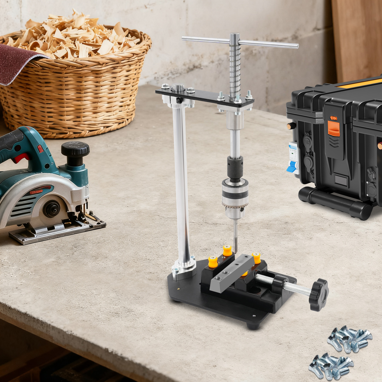 Manual Tapping Machine with 6  – обзор и цена Hand Tools In Workshop
