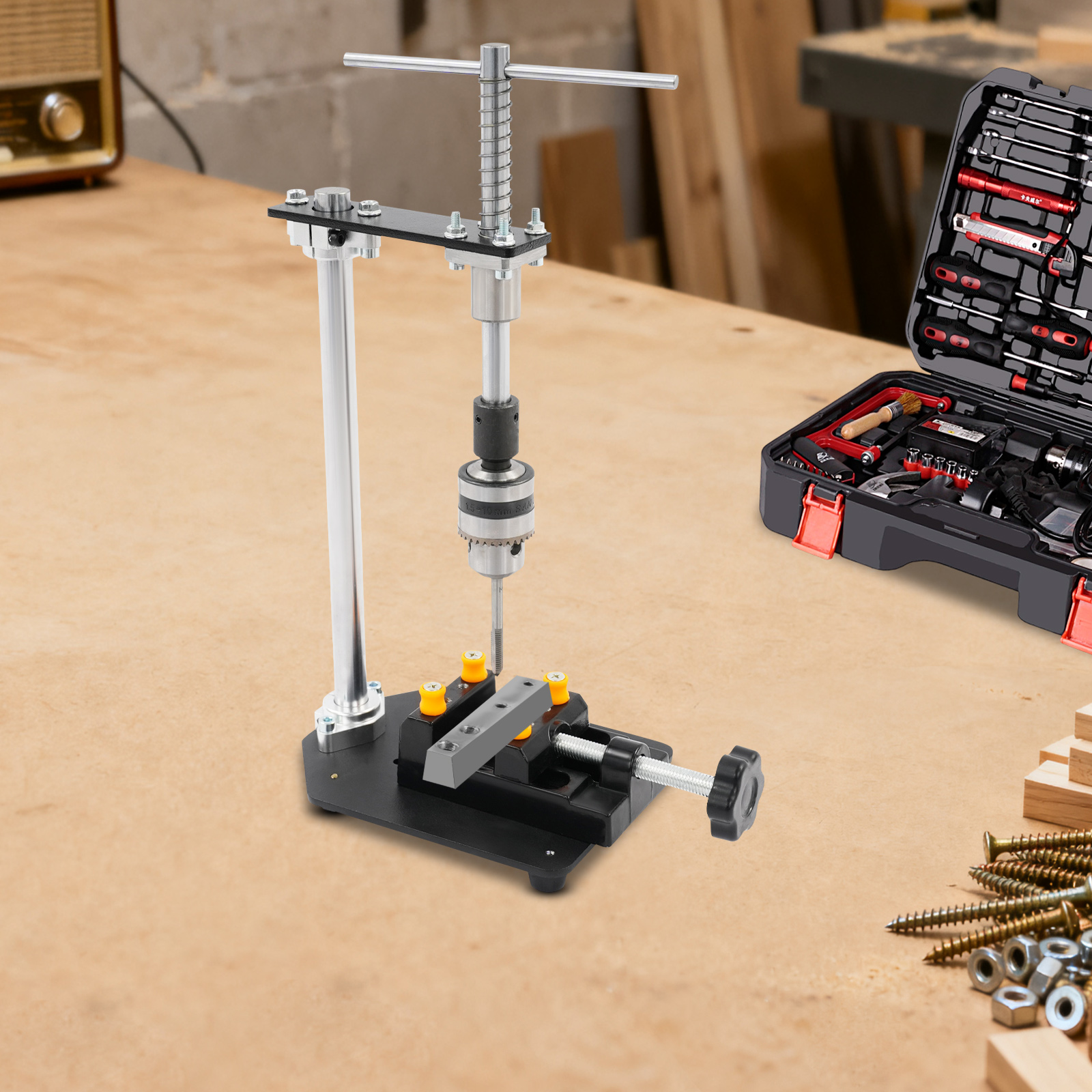Manual Tapping Machine with 6  – обзор и цена Hand Tools In Workshop