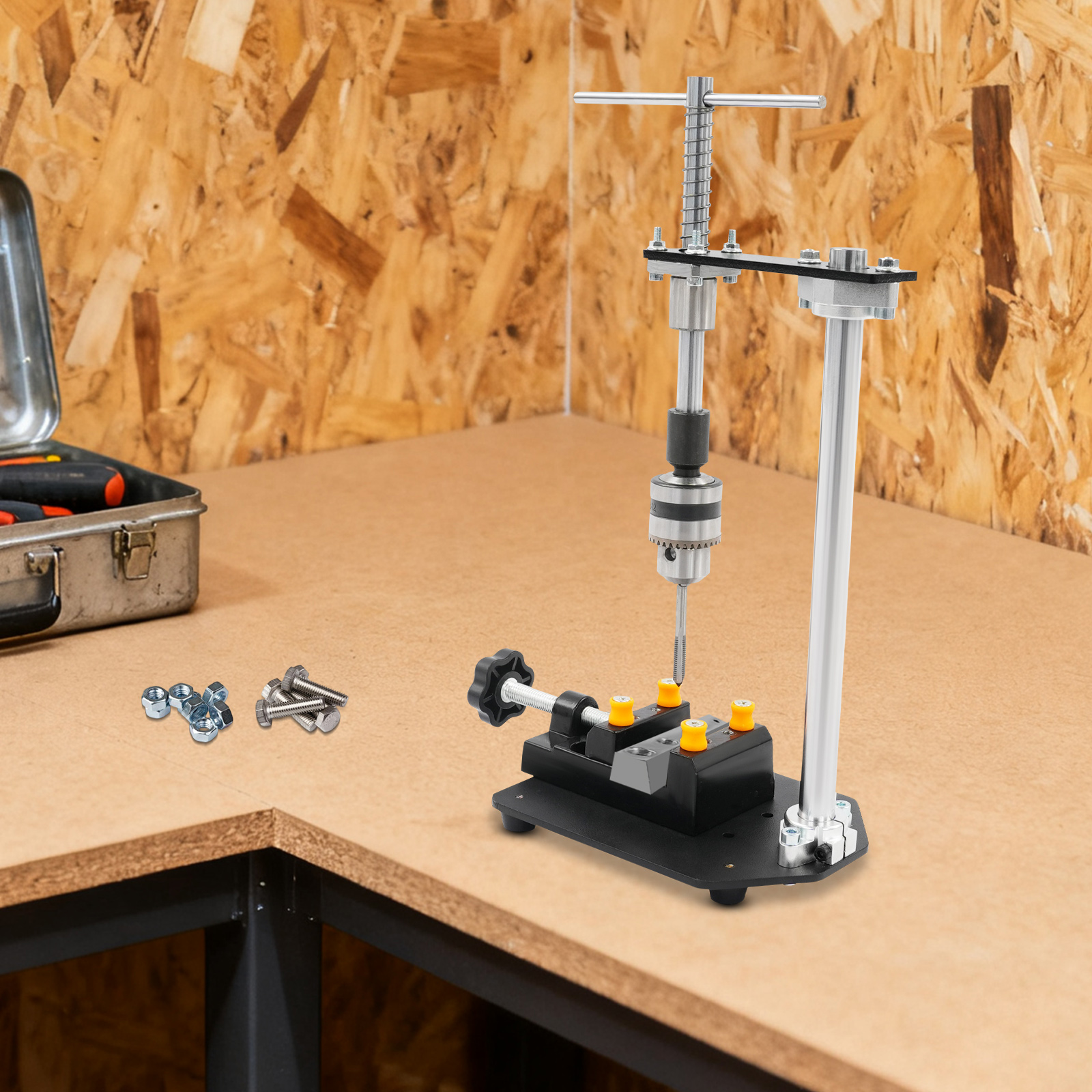 Manual Tapping Machine with 6  – обзор и цена Hand Tools In Workshop