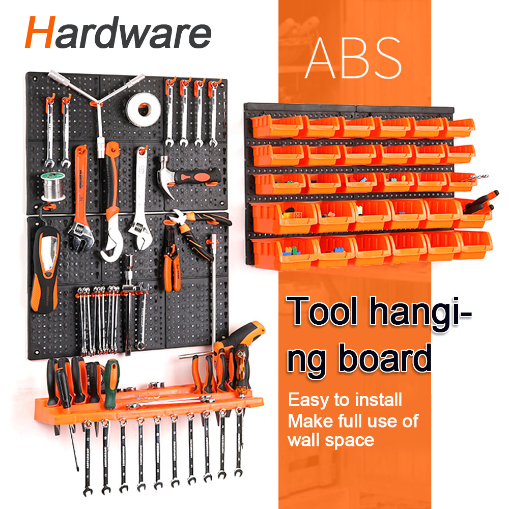 Garage Wall Organization Bins  – обзор и цена Hand Tools In Workshop