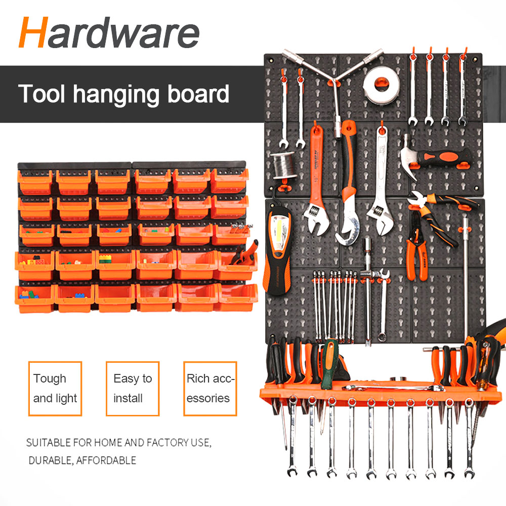 Garage Wall Organization Bins  – обзор и цена Hand Tools In Workshop