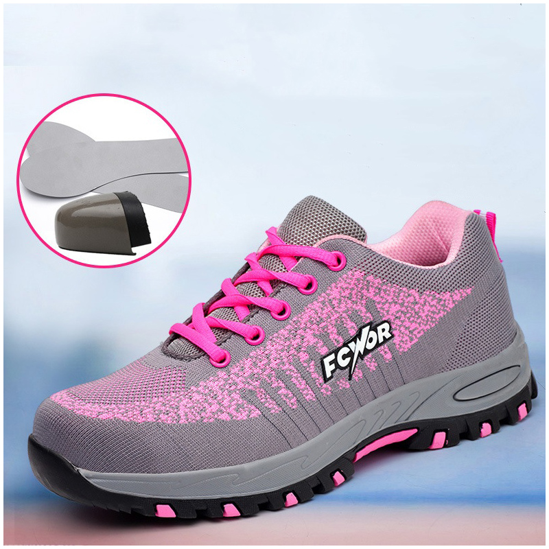 womens fashion pink safety sho – обзор и цена Tools Work