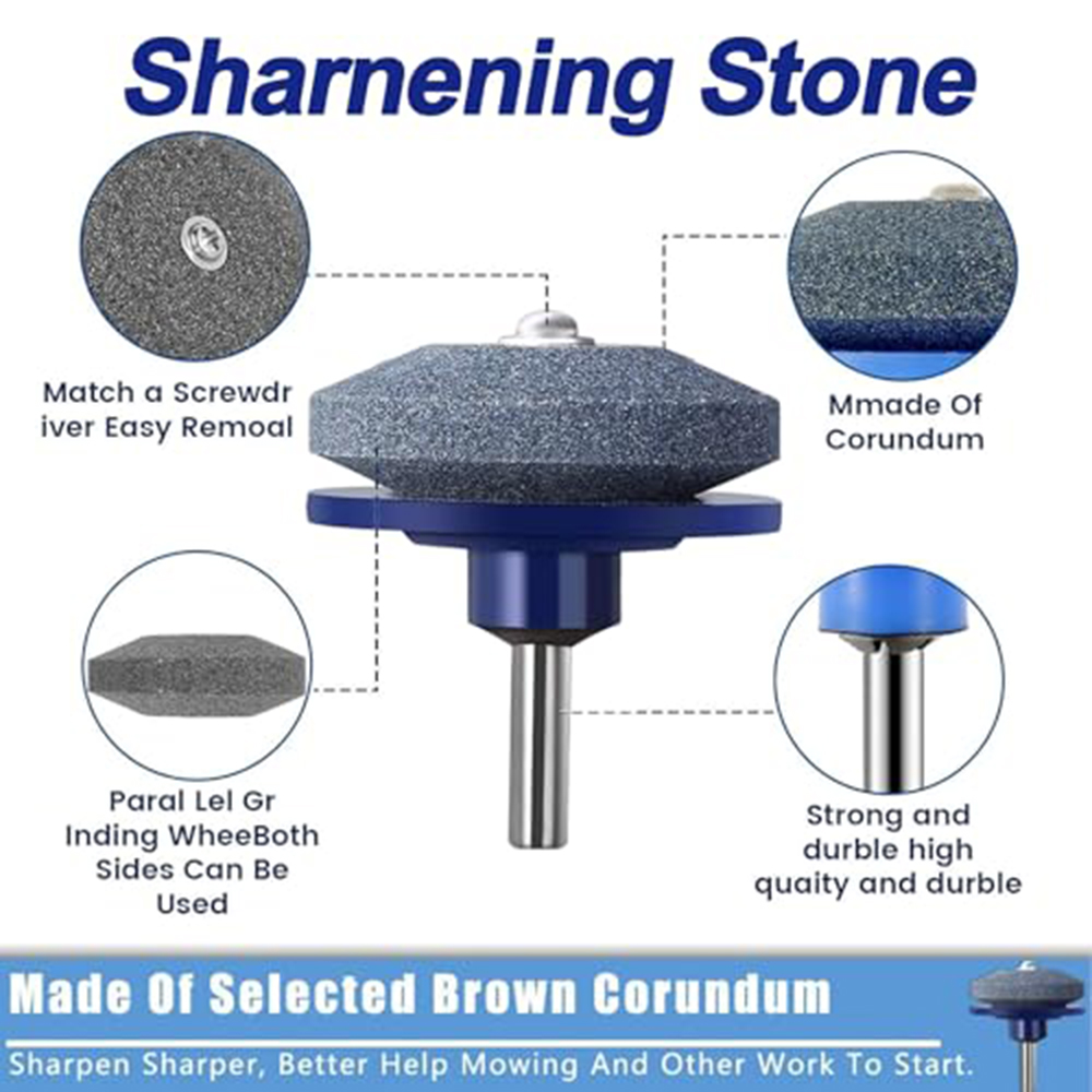 Universal Lawnmower Blade Shar – обзор и цена Sharpening Stone Whetstone