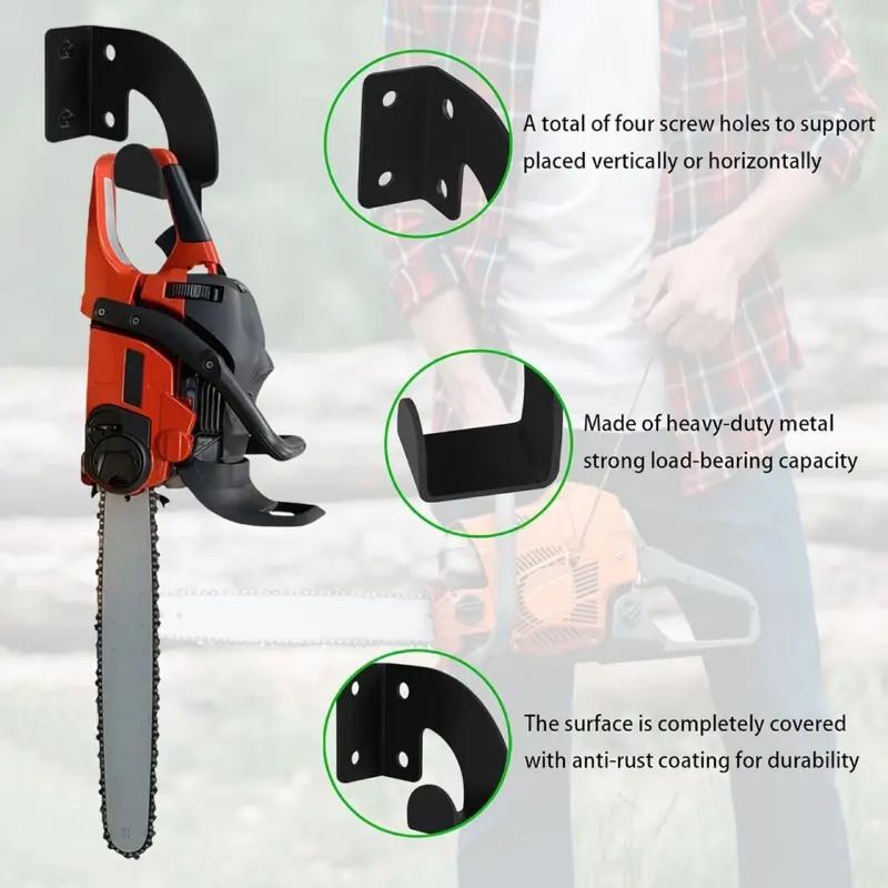 Chainsaw Wall Mount Heavy Duty – обзор и цена Workshop Tools Organizer