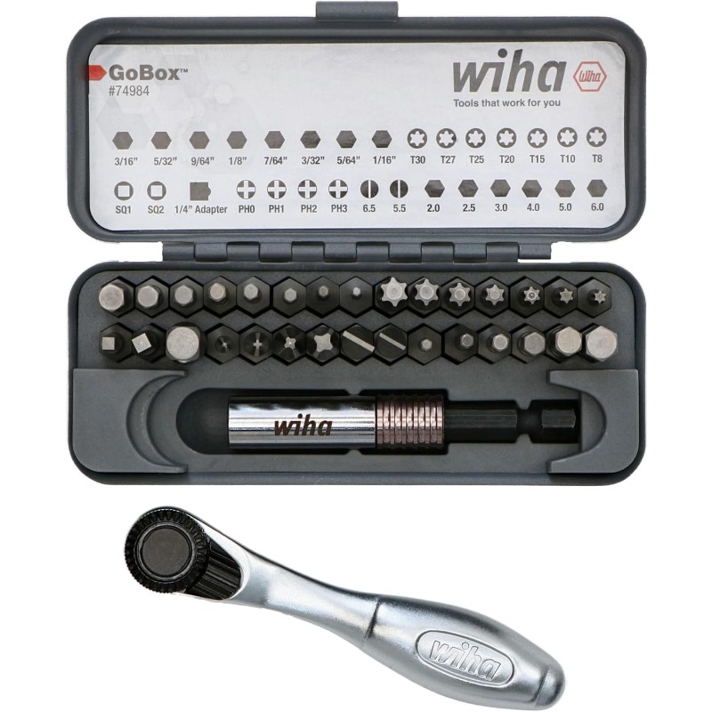 WIHA 74984 GoBox Drill Bit Set – обзор и цена Tools Vn