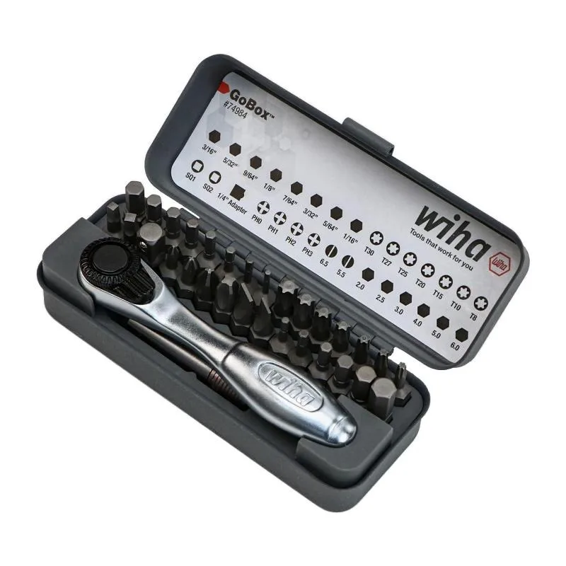 WIHA 74984 GoBox Drill Bit Set – обзор и цена Tools Vn