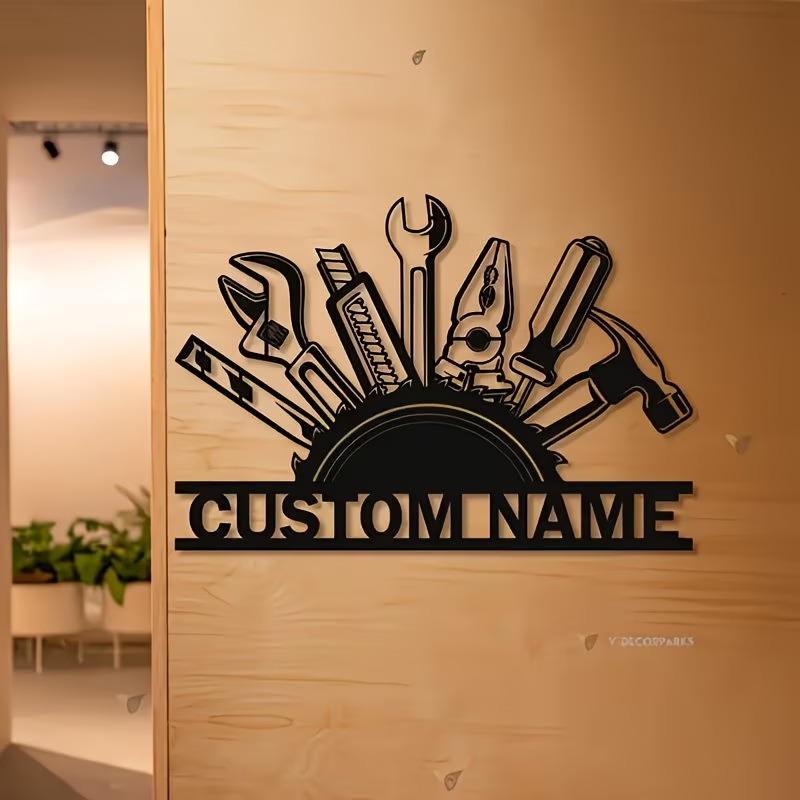 Custom Metal Tool Wall Art - P – обзор и цена Tools Name In Workshop